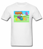 Camisa com estampa da Galinha Pintadinha