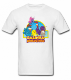 Camisa com estampa da Galinha Pintadinha