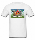 Camisa com estampa do Angry Birds