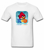 Camisa com estampa do Angry Birds