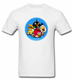 Camisa com estampa do Angry Birds