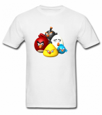 Camisa com estampa do Angry Birds