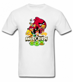 Camisa com estampa do Angry Birds